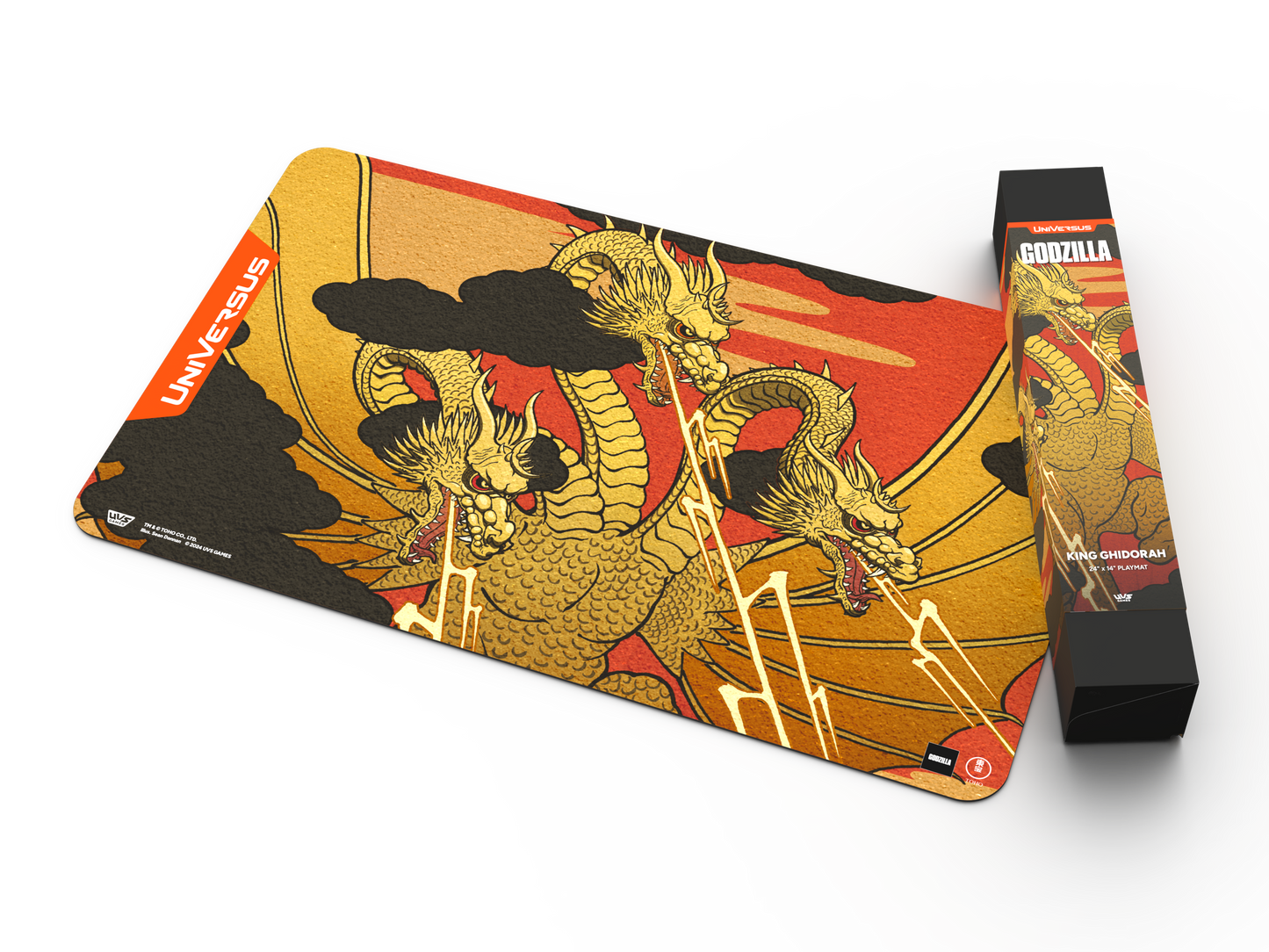 Godzilla Playmat: King Ghidorah