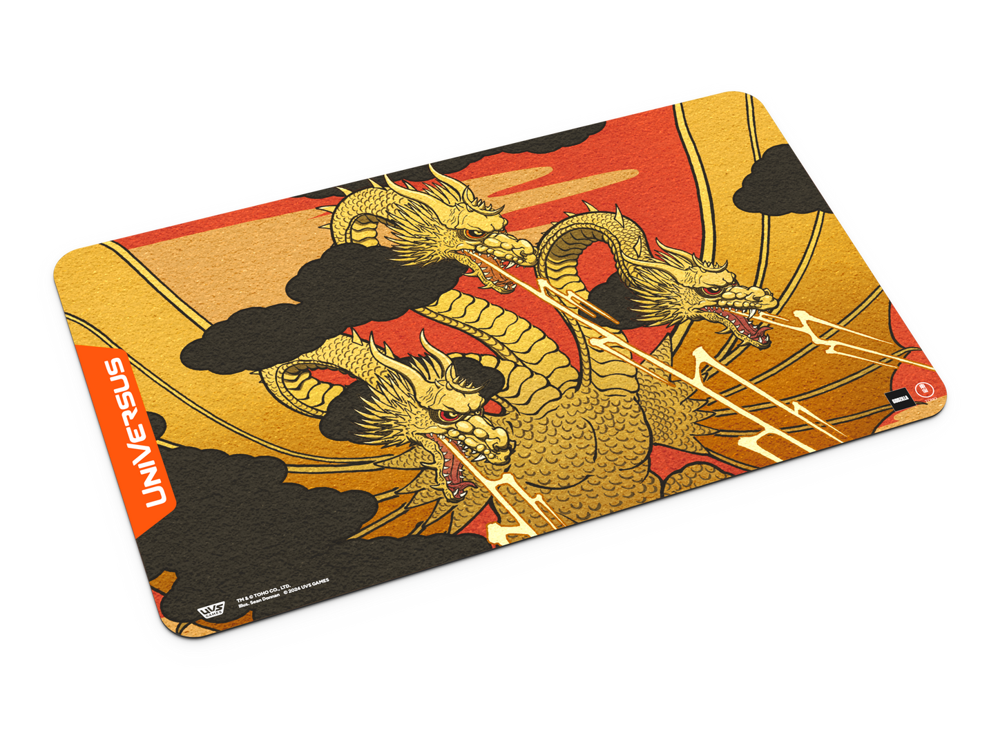 Godzilla Playmat: King Ghidorah