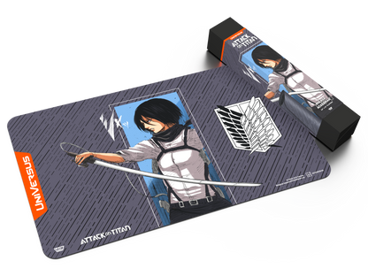 Attack on Titan: Battle for Humanity Playmat: Mikasa Ackerman