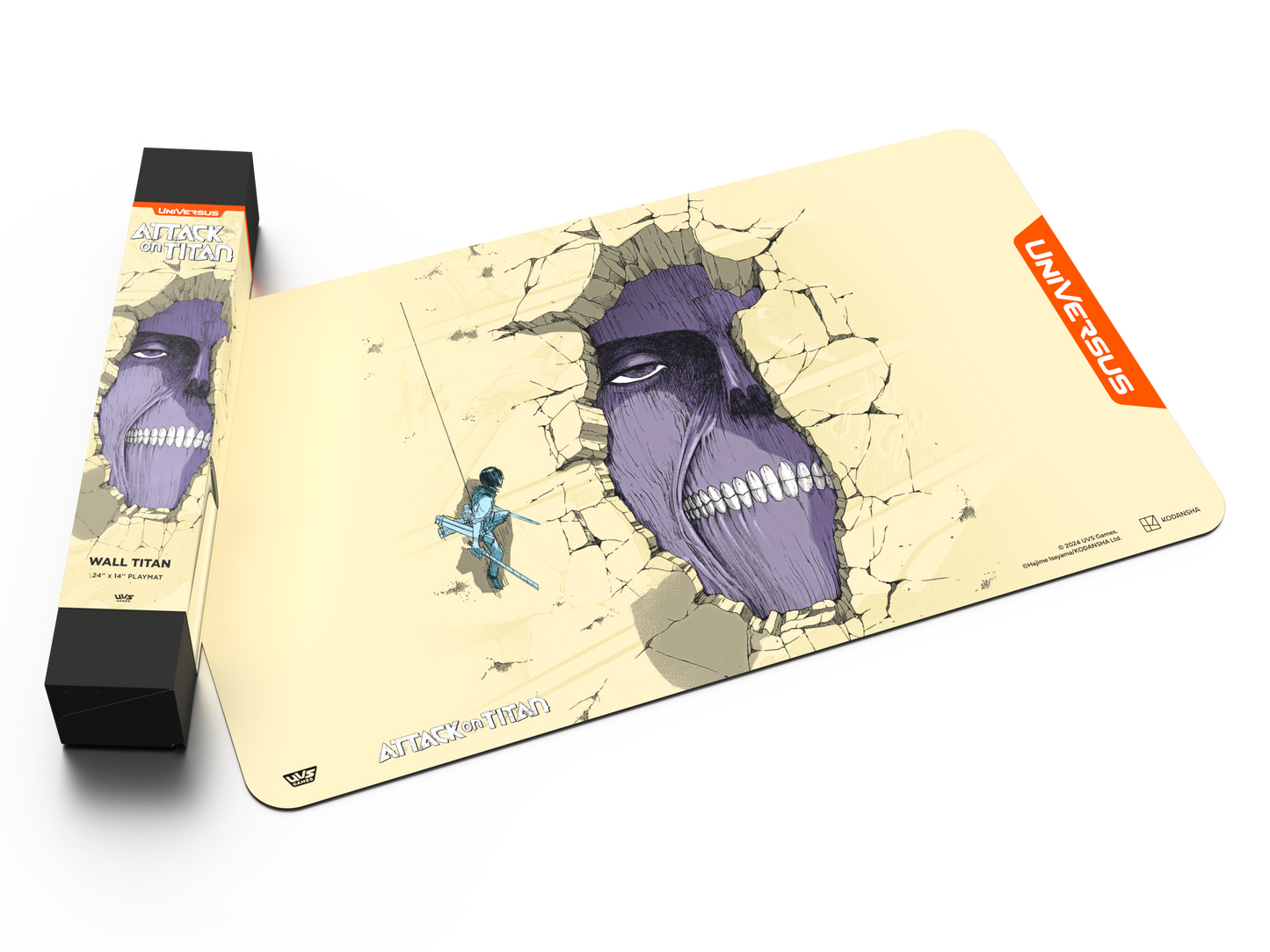 Attack on Titan: Battle for Humanity Playmat: Wall Titan