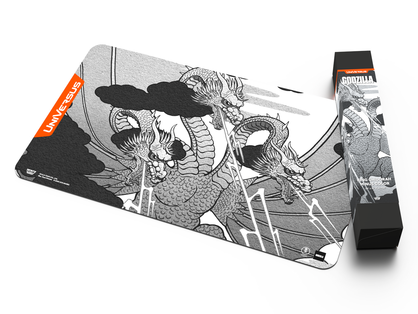 Godzilla Playmat: King Ghidorah Minus Color