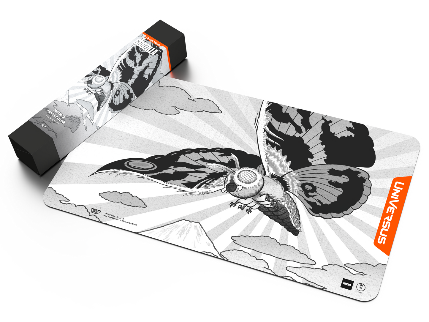 Godzilla Playmat: Mothra Minus Color