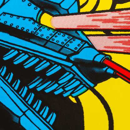 Godzilla Screen Printed Premium Poster - Bionic Menace