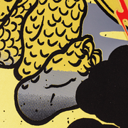 Godzilla Screen Printed Premium Poster - Ghidorah