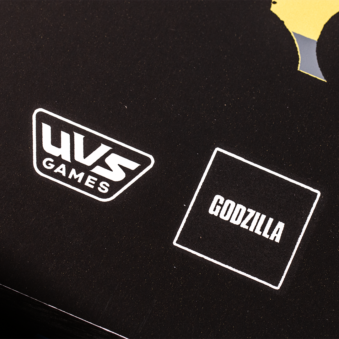 Godzilla Screen Printed Premium Poster - Ghidorah