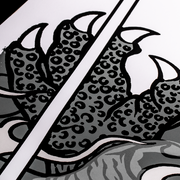 Godzilla Screen Printed Premium Poster - Godzilla