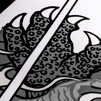 Godzilla Screen Printed Premium Poster - Godzilla