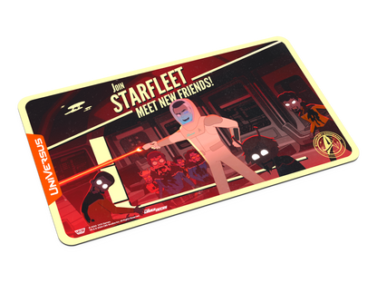 STAR TREK: LOWER DECKS Playmat: Sam Rutherford