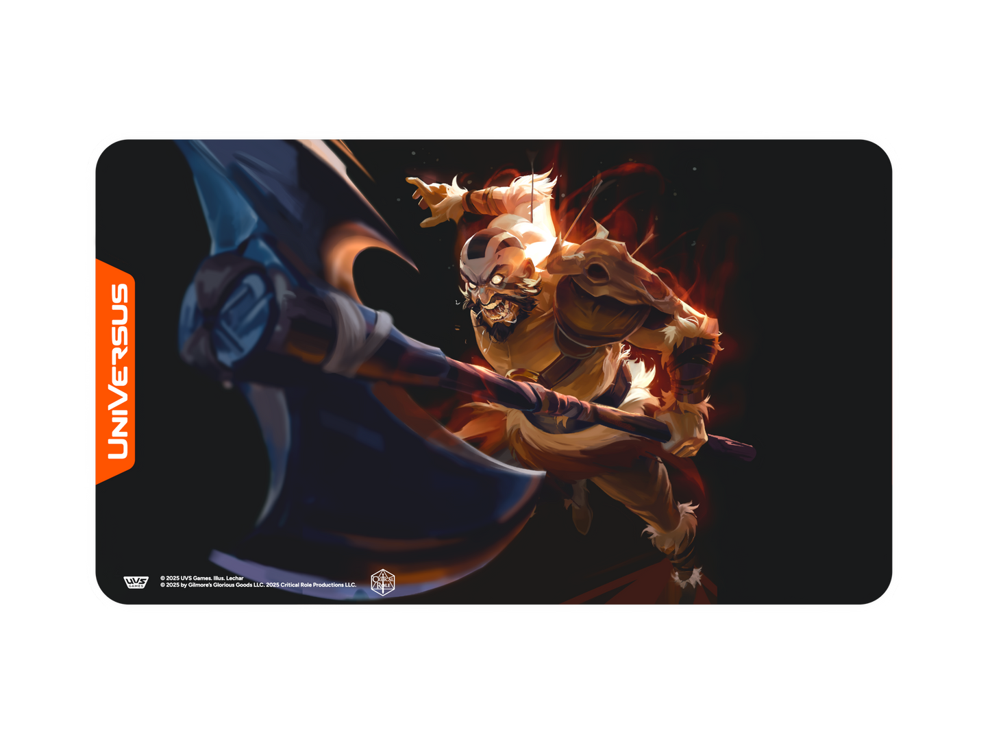 Critical Role: Heroes of Exandria Playmat- Grog Strongjaw