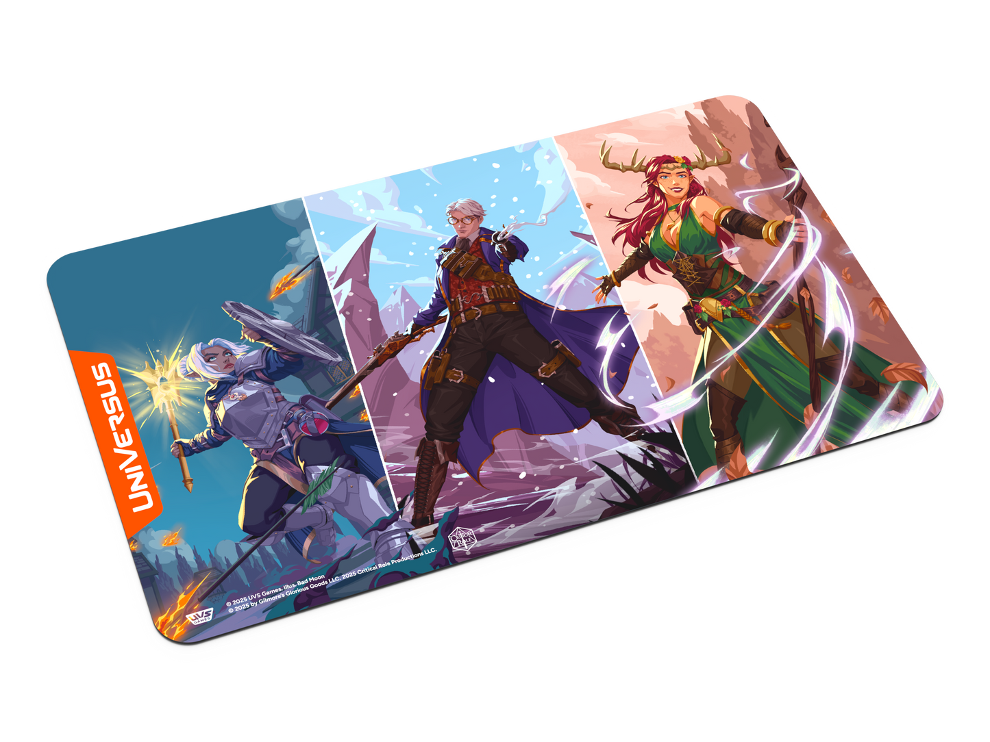 Critical Role: Heroes of Exandria Playmat - Pike, Percival, Keyleth Playmat