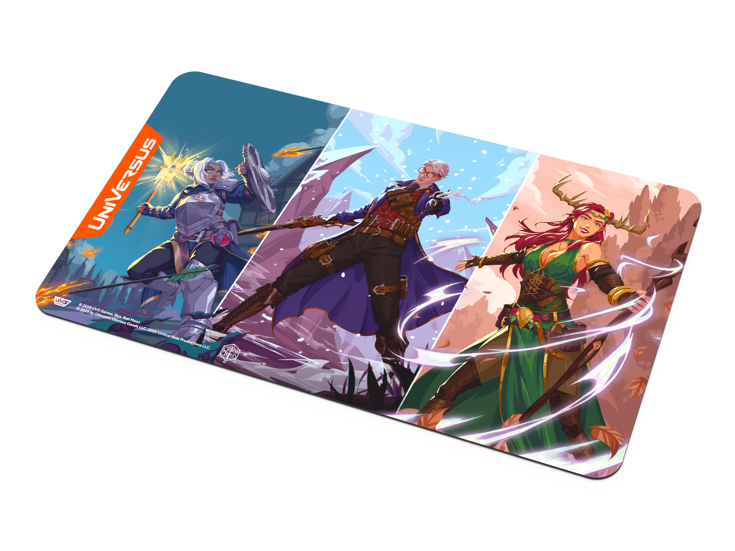 Critical Role: Heroes of Exandria Playmat - Pike, Percival, Keyleth Playmat