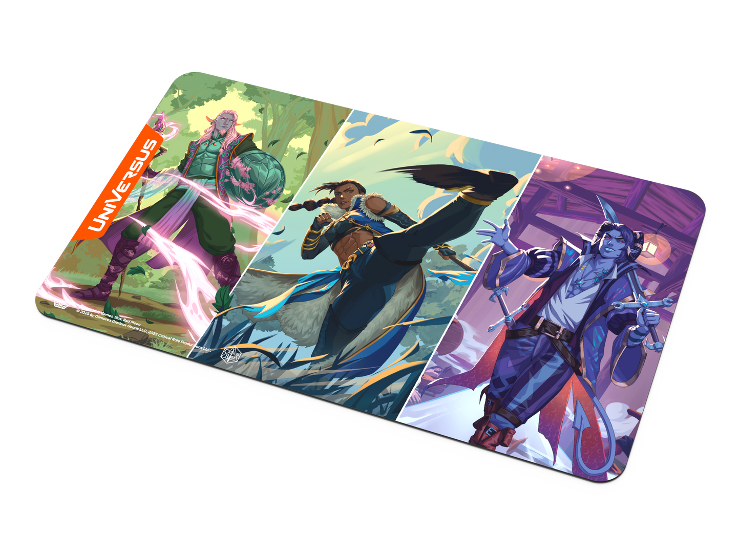 Critical Role: Heroes of Exandria Playmat - Caduceus, Beauregard, Mollymauk Playmat