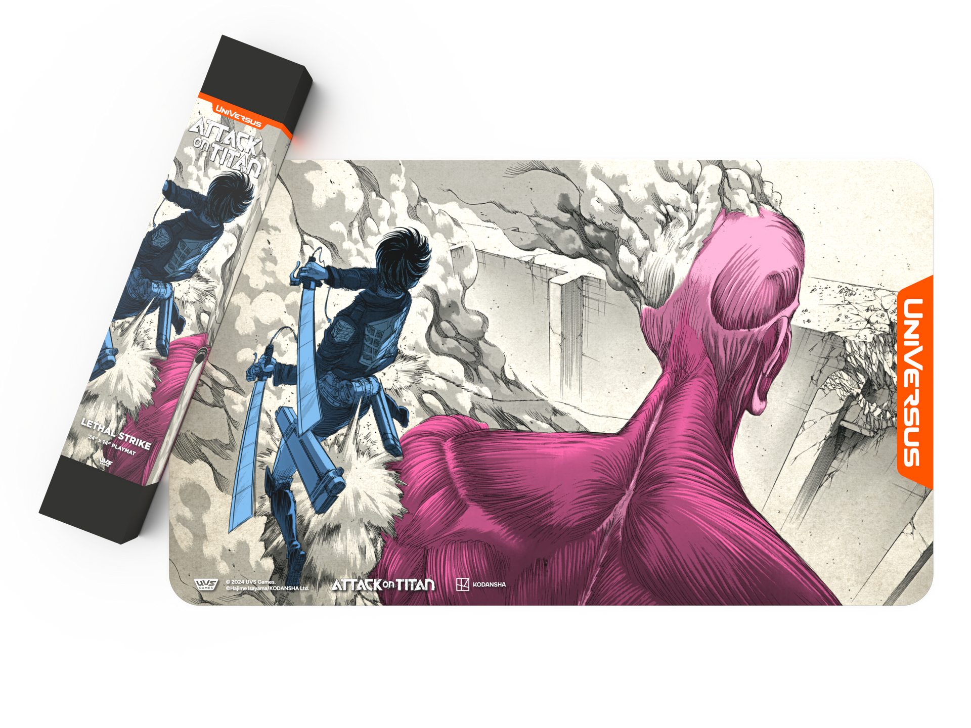 Attack on Titan: Origins of Power Playmat: Lethal Strike – UVS Games