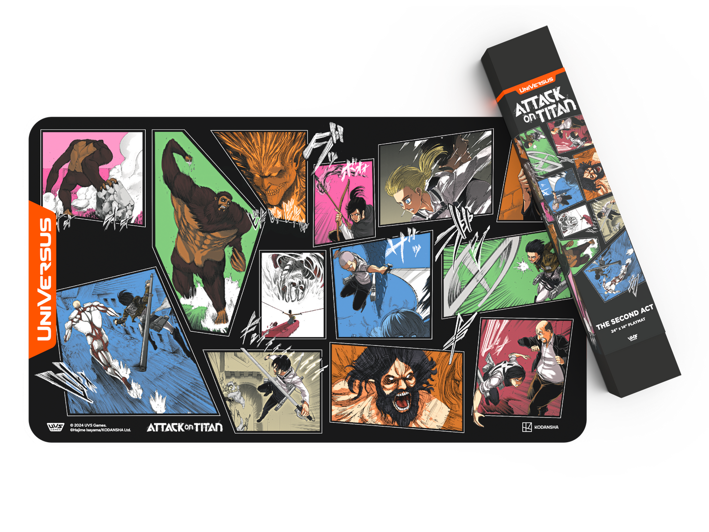 Attack on Titan: Origins of Power Playmat: The Second Act