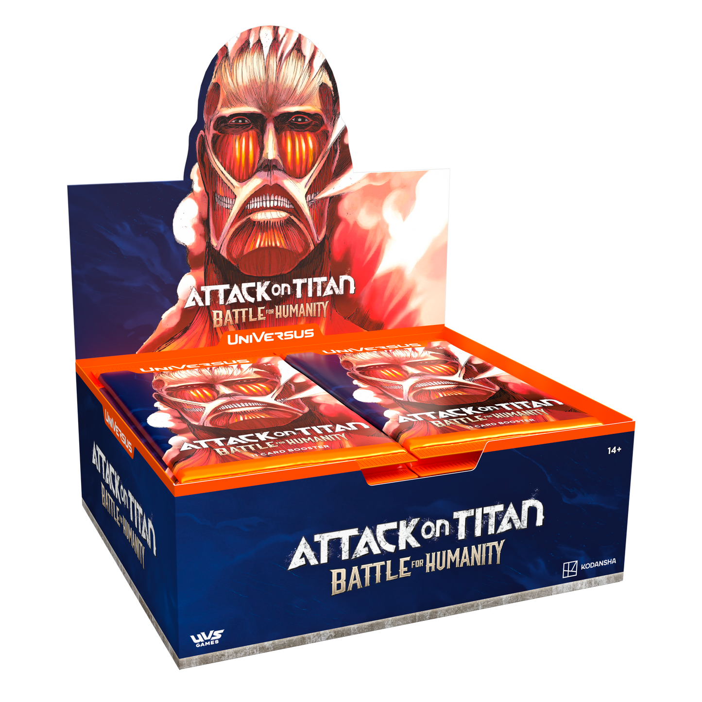 Attack on Titan: Battle for Humanity Booster Display