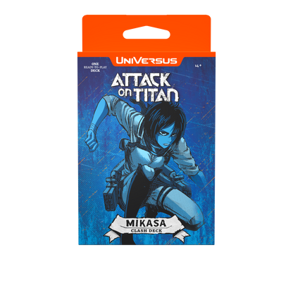Attack on Titan: Battle For Humanity Clash Deck Mikasa
