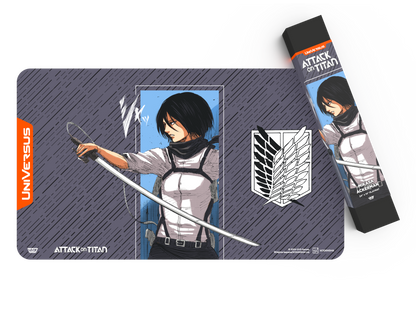 Attack on Titan: Battle for Humanity Playmat: Mikasa Ackerman