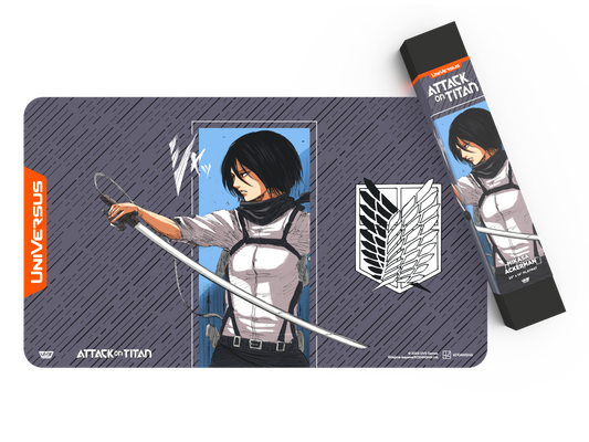 Attack on Titan: Battle for Humanity Playmat: Mikasa Ackerman