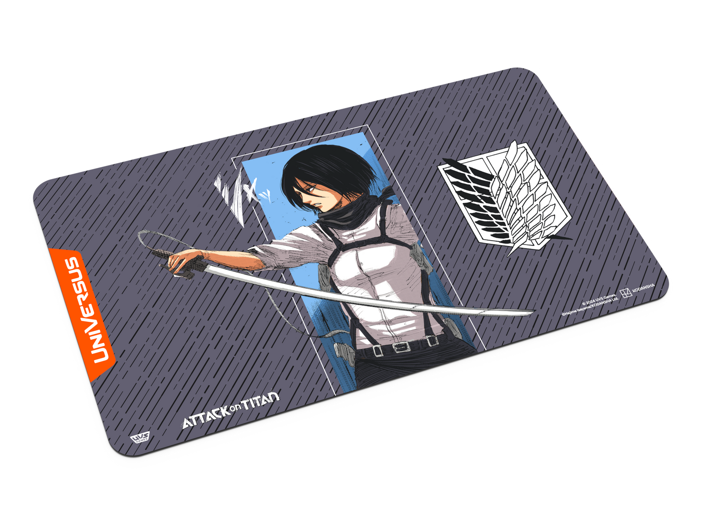 Attack on Titan: Battle for Humanity Playmat: Mikasa Ackerman