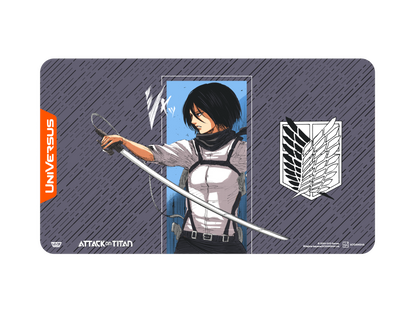Attack on Titan: Battle for Humanity Playmat: Mikasa Ackerman