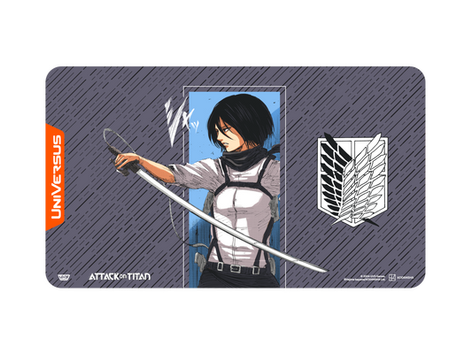 Attack on Titan: Battle for Humanity Playmat: Mikasa Ackerman