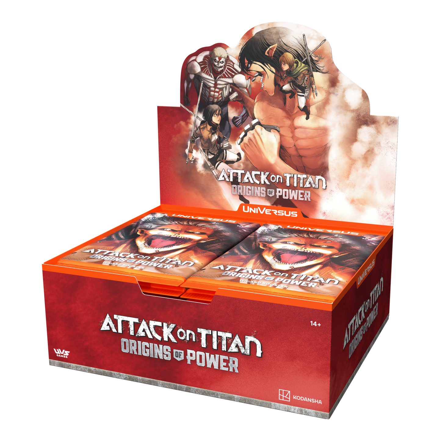 Attack on Titan: Origins of Power Booster Display