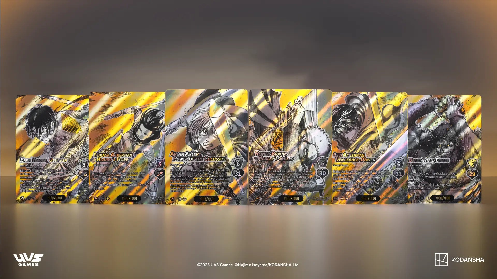 Attack on Titan: Apocalypse Booster Display – UVS Games Attack on Titan: Apocalypse Booster Display – UVS Games