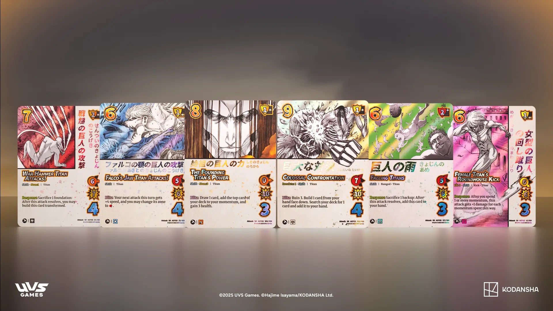 進撃の巨人 APOCALYPSE ボックス Universus UVSgames Attack on Titan 進撃の巨人 APOCALYPSE ボックス Universus UVSgames Attack on Titan