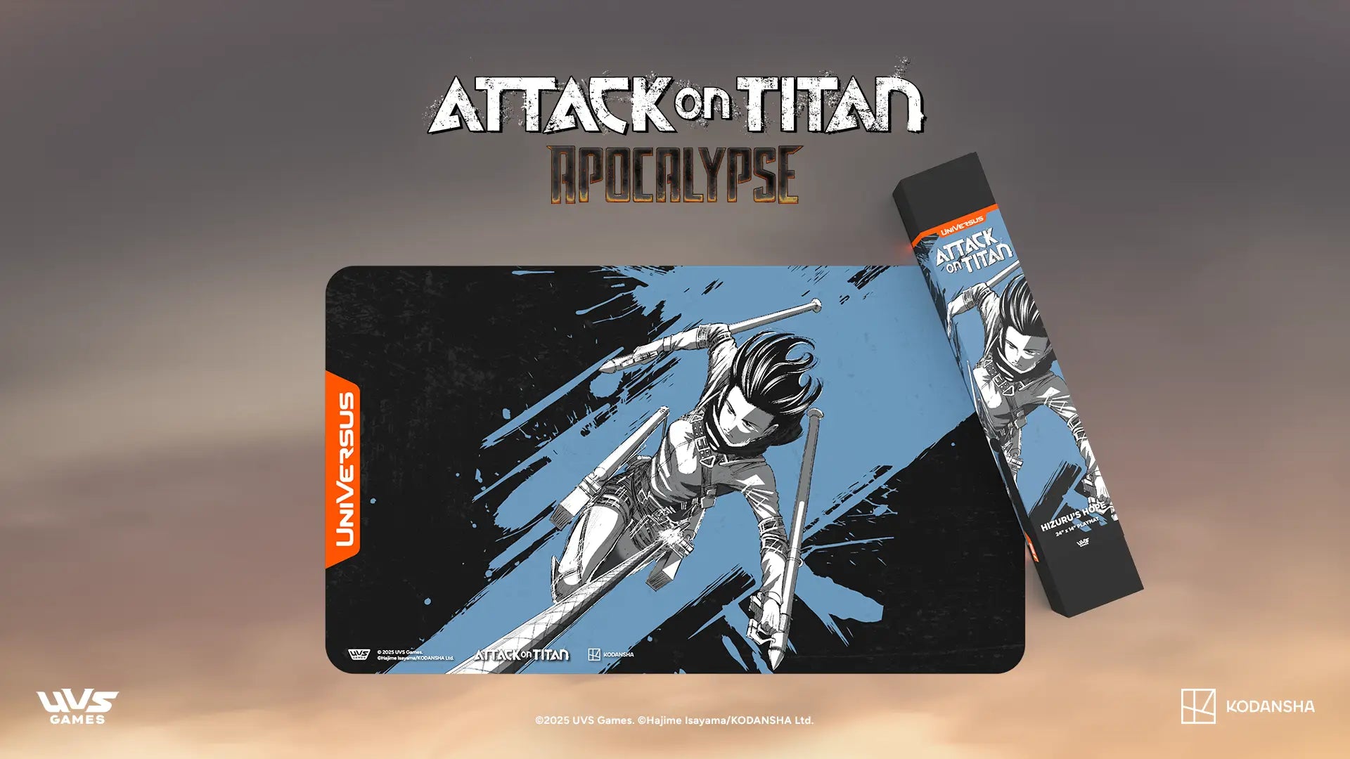 Attack on Titan: Apocalypse Playmat - Hizuru's Hope – UVS Games Attack on Titan: Apocalypse Playmat - Hizuru's Hope – UVS Games
