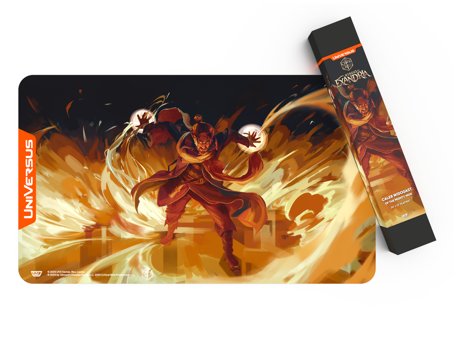 Critical Role: Heroes of Exandria Playmat - Caleb Widogast Playmat