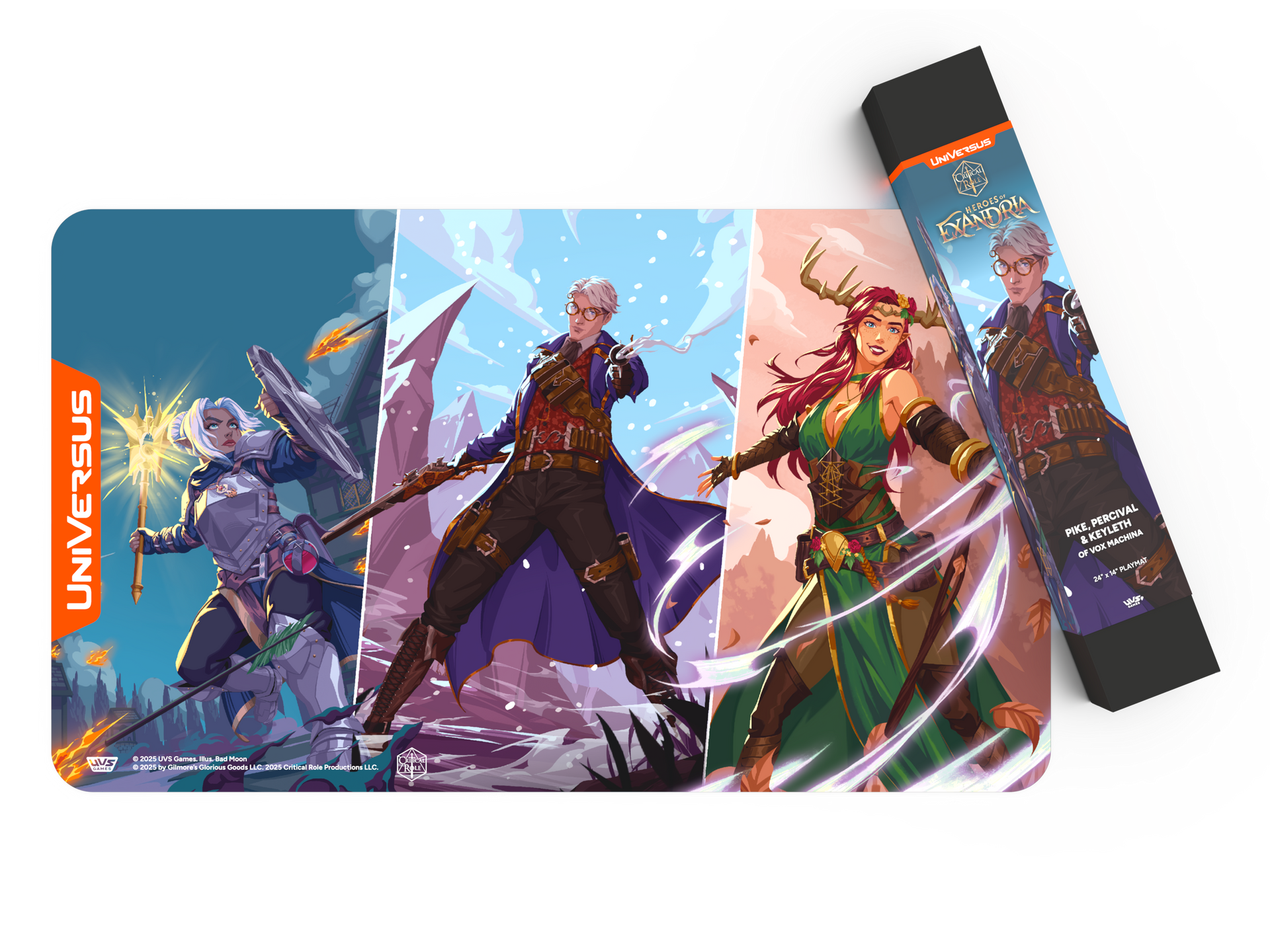 Critical Role: Heroes of Exandria Playmat - Pike, Percival