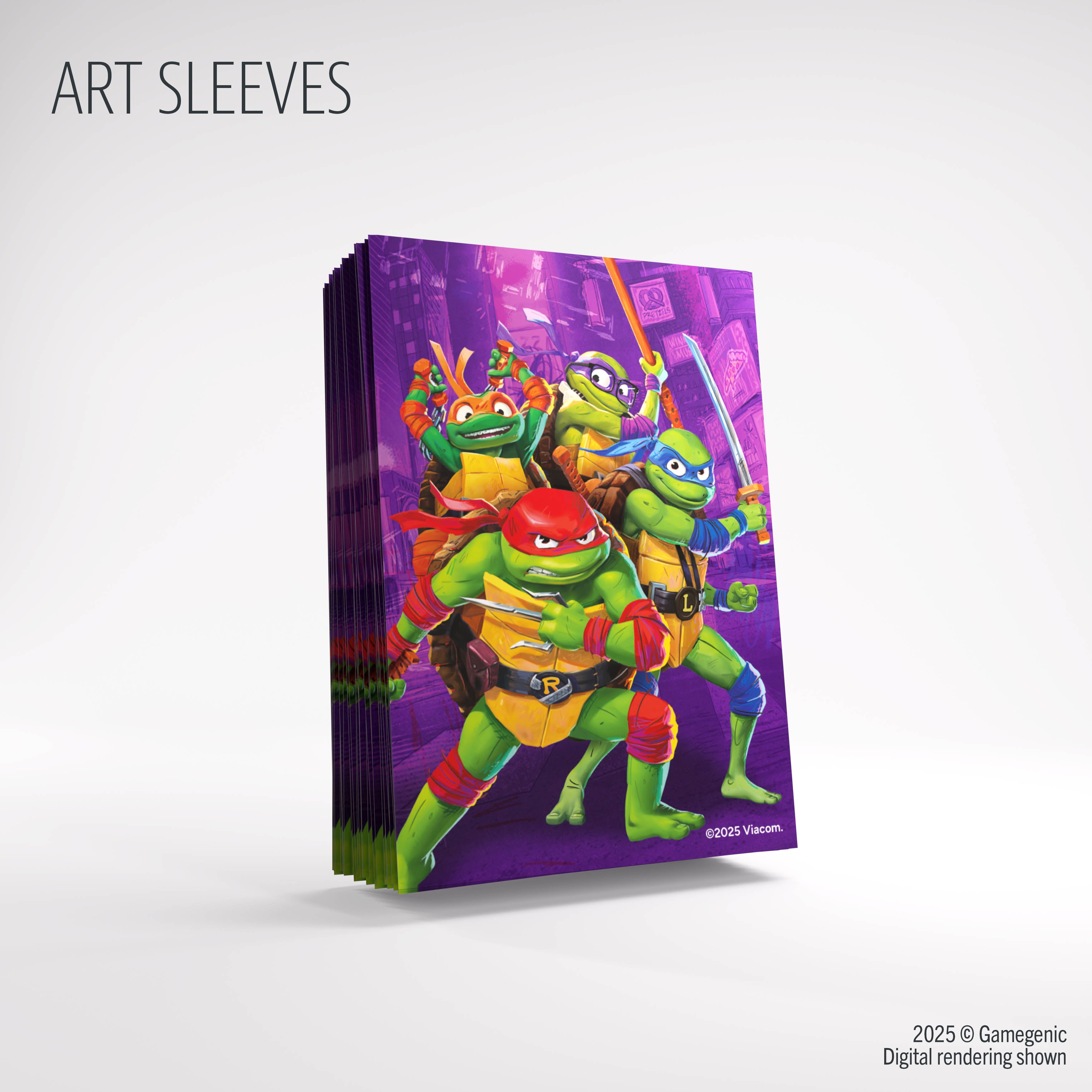 TMNT Premium Art Sleeves - Turtle Power – UVS Games