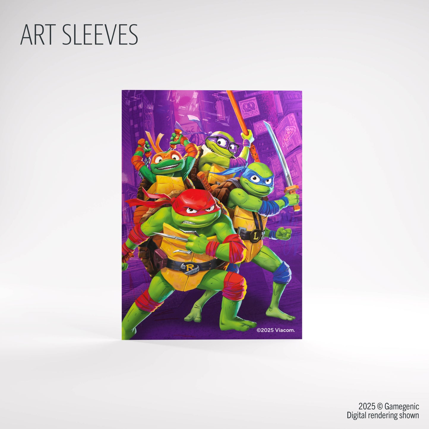 TMNT Premium Art Sleeves - Turtle Power