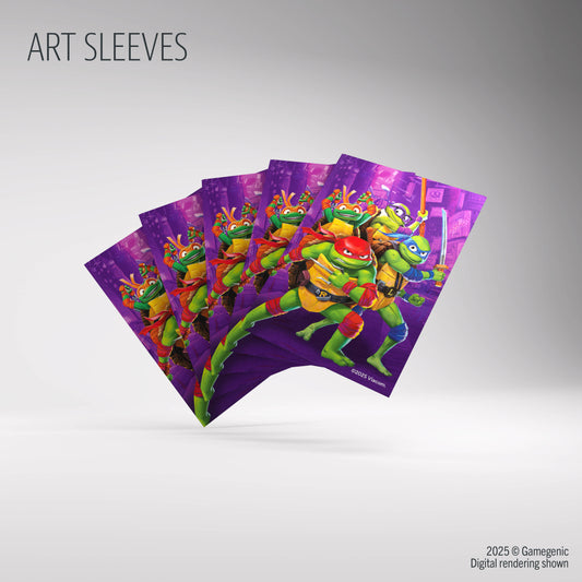TMNT Premium Art Sleeves - Turtle Power