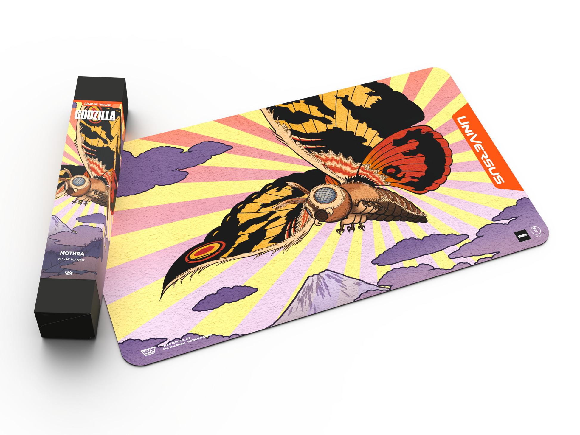 Godzilla Playmat: Mothra UVS Games Godzilla Playmat: Mothra UVS Games