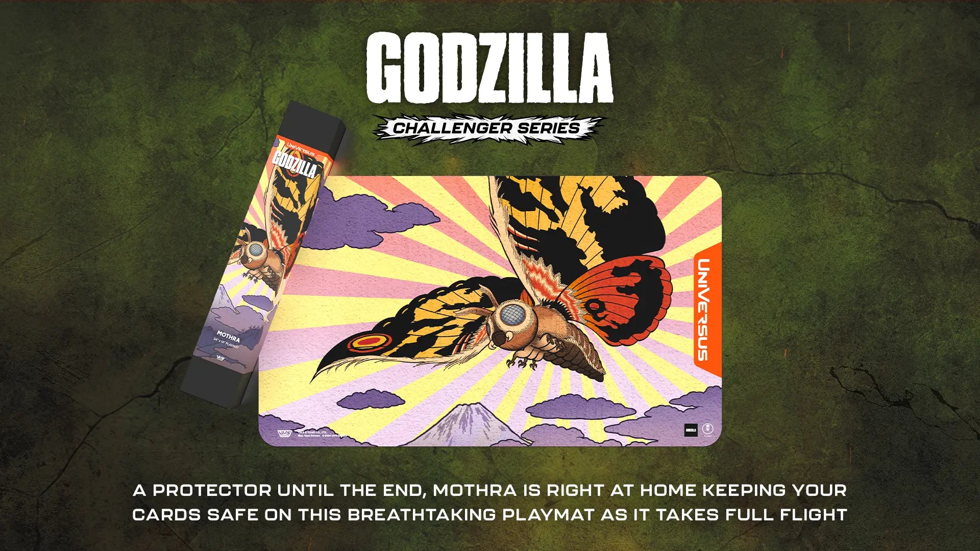 Gozilla Game Mat Godzilla Playmat: Mothra – UVS Games