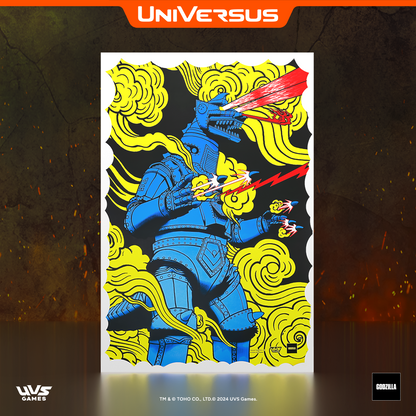 Godzilla Screen Printed Premium Poster - Bionic Menace
