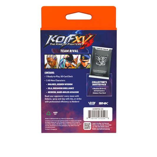 King of Fighters XV: Challenger Series - Team Rivals Deck
