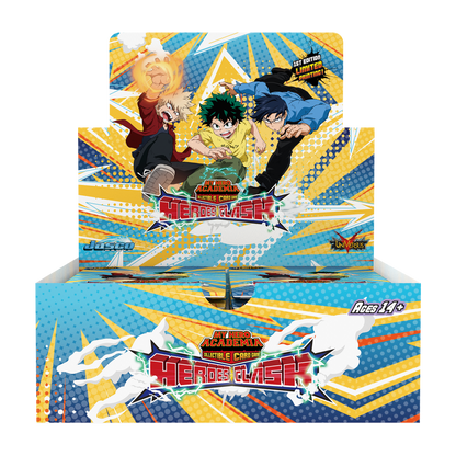 My Hero Academia Collectible Card Game Set 3: Heroes Clash Booster Display