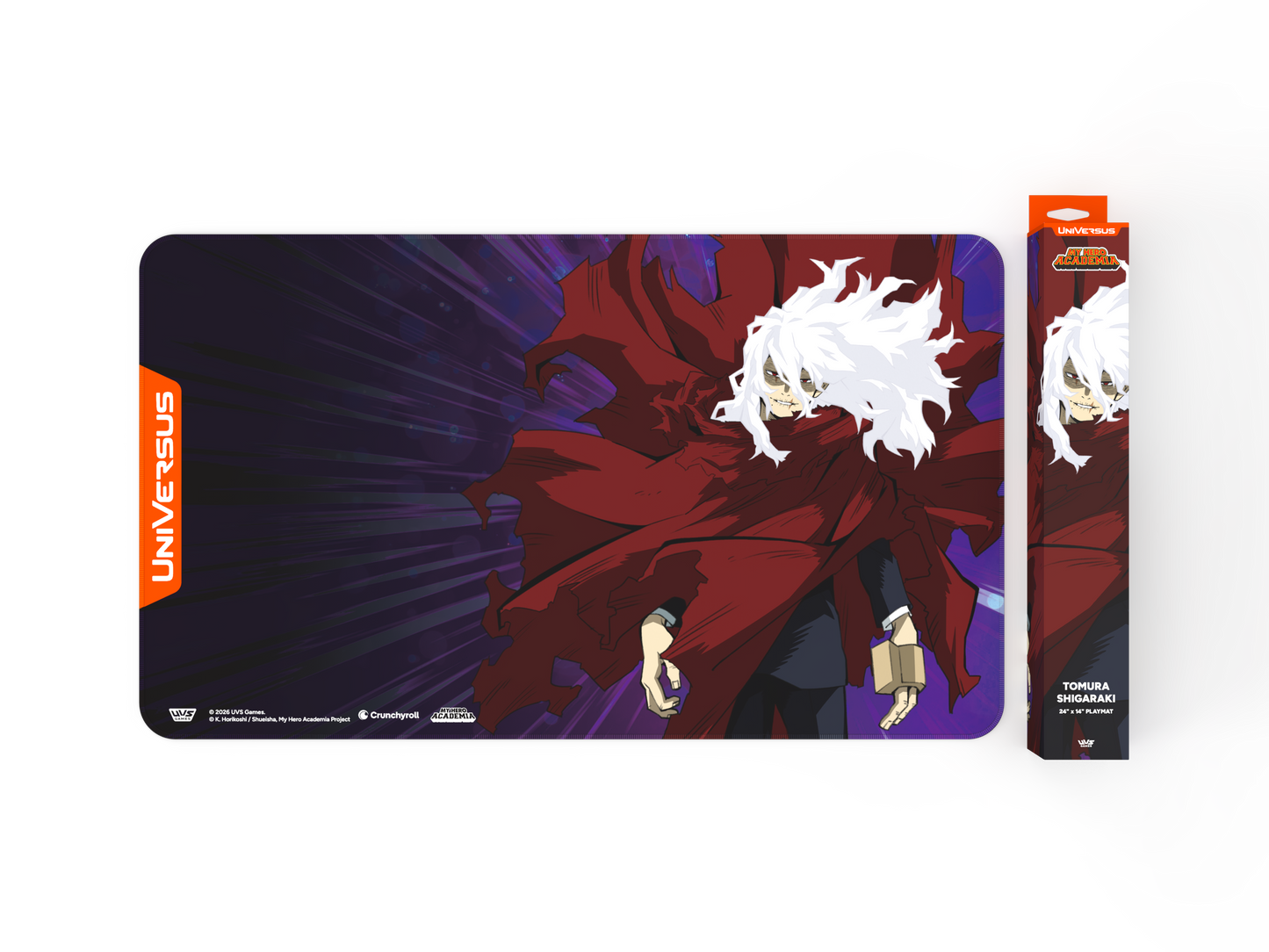 My Hero Academia: Challenger Series -  Final Battle - Tomura Shigaraki Playmat