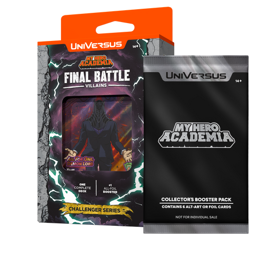 My Hero Academia: Challenger Series - Final Battle - Shigaraki & All for One Challenger Series