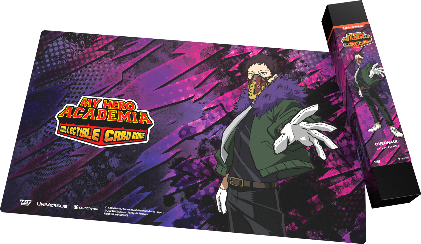 My Hero Academia Collectible Card Game December 2023 Playmat - Overhaul