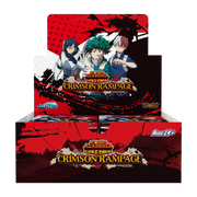 My Hero Academia Collectible Card Game Set 2: Crimson Rampage Booster Display