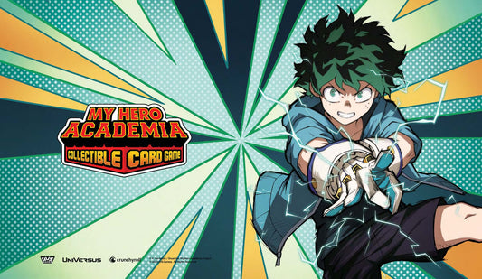 My Hero Academia Collectible Card Game Set 6: Jet Burn Playmat - Midoriya