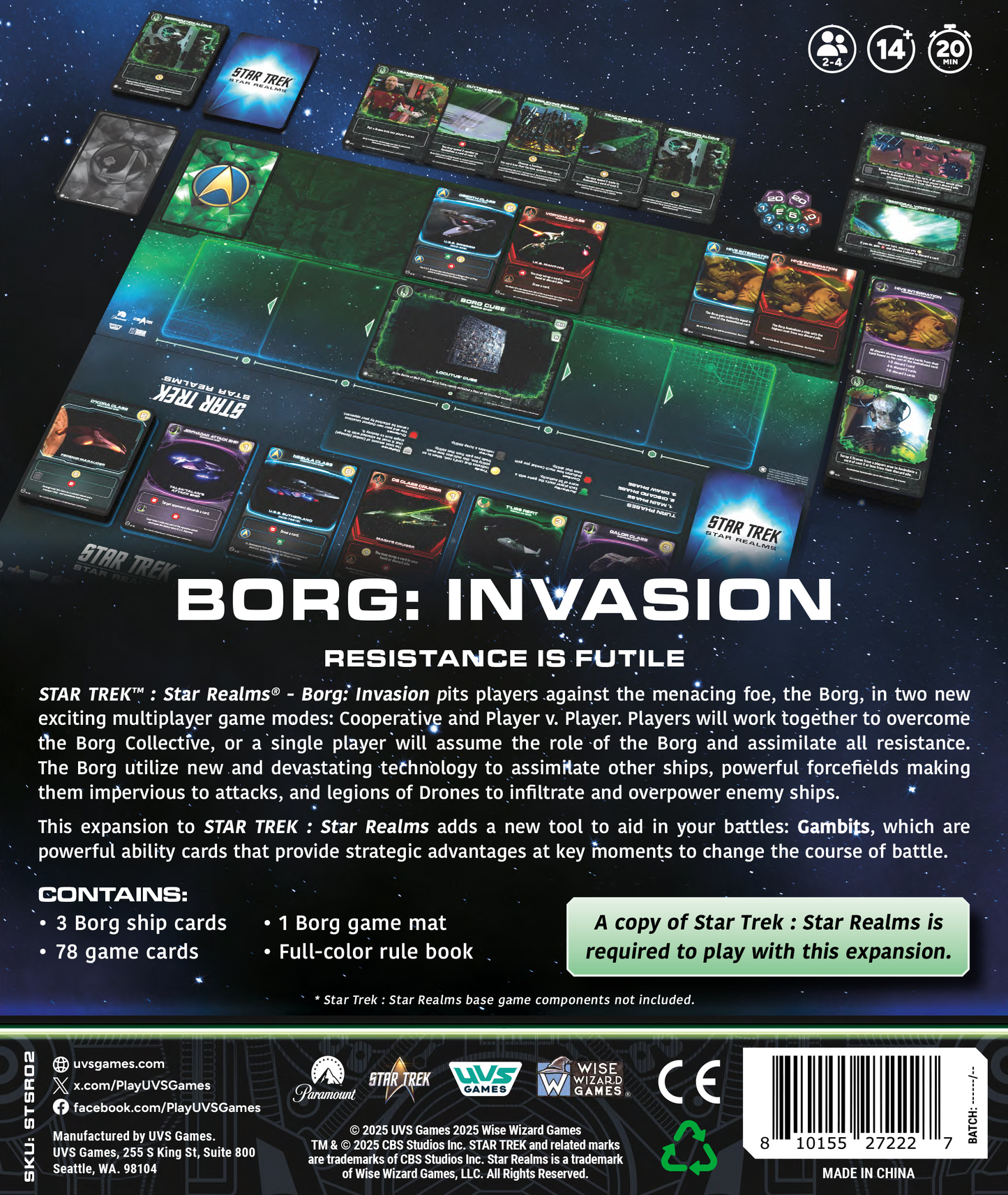 Star Trek™: Star Realms® – Borg: Invasion