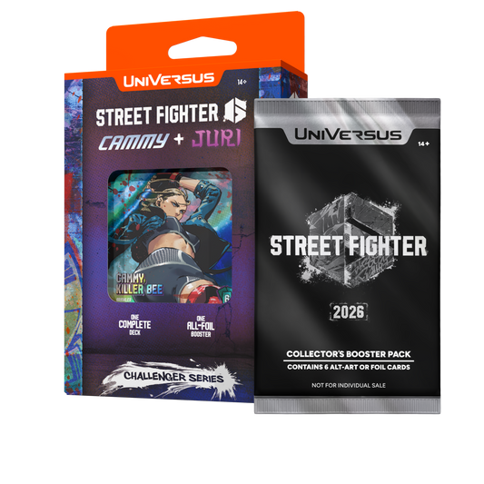Street Fighter 6: Challenger Series - Cammy + Juri Deck