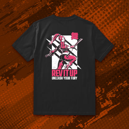 Fatal Fury: City of the Wolves - Mai Shiranui T-Shirt w/ Bonus UniVersus Promo Card